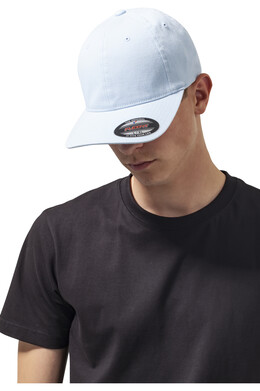 Бейсболка FLEXFIT Flexfit Garment Washed Cotton Dad Hat Lightblue фото