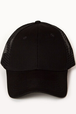 Бейсболка TRUESPIN Round Visor Trucker Black фото 2