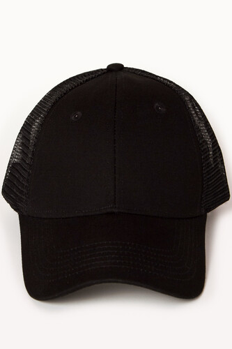 Бейсболка TRUESPIN Round Visor Trucker Black фото 6