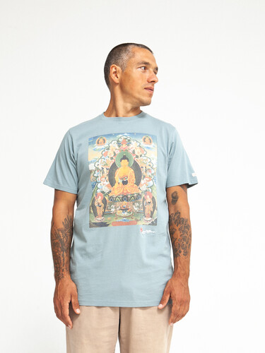 Футболка SWAMI Buddha Sakyamuni Calm Blue фото 5