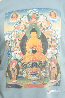 Футболка SWAMI Buddha Sakyamuni Calm Blue фото 2