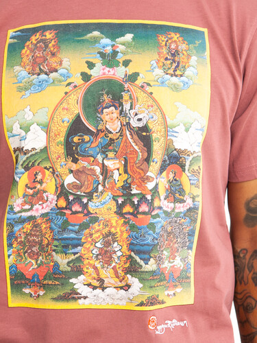 Футболка SWAMI Padmasambhava FW23 Maroon фото 10