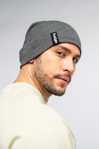 Шапка TRUESPIN TS Basic Beanie Heather Grey фото 13