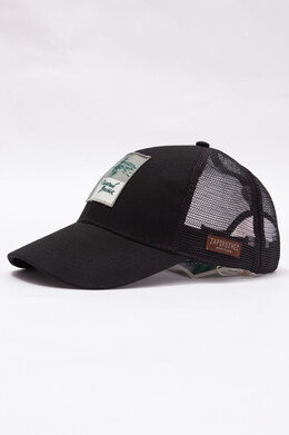 Бейсболка ЗАПОРОЖЕЦ Dalniy Vostok Trucker Black фото 2