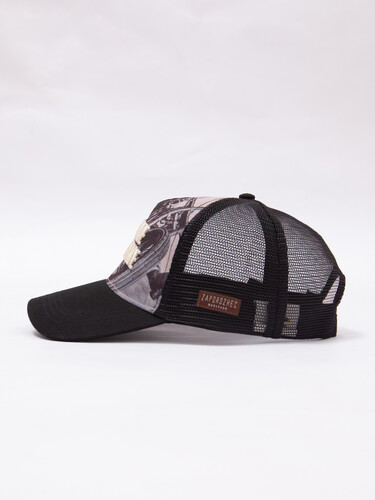 Бейсболка ЗАПОРОЖЕЦ Ulichnoe Dvizenia Trucker Black фото 16