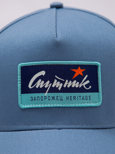 Бейсболка ЗАПОРОЖЕЦ Sputnik Zap Denim Blue фото 21