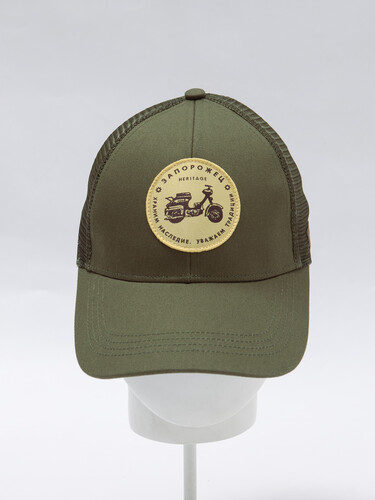 Бейсболка ЗАПОРОЖЕЦ Moped Trucker Khaki фото 11