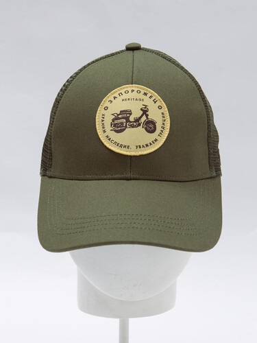 Бейсболка ЗАПОРОЖЕЦ Moped Trucker Khaki фото 12