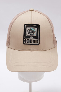 Бейсболка ЗАПОРОЖЕЦ Photoohota Trucker Beige фото 2