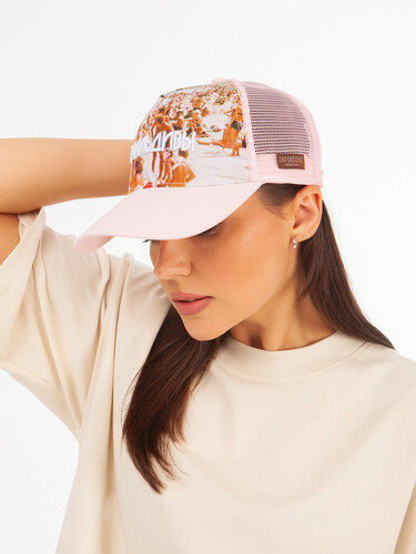 Бейсболка ЗАПОРОЖЕЦ Maldivi Trucker Pink фото 25