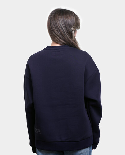 Толстовка ASTRONAUTICS1961 Космос Внутри - 2 Темно-Синий/Серебро фото 5