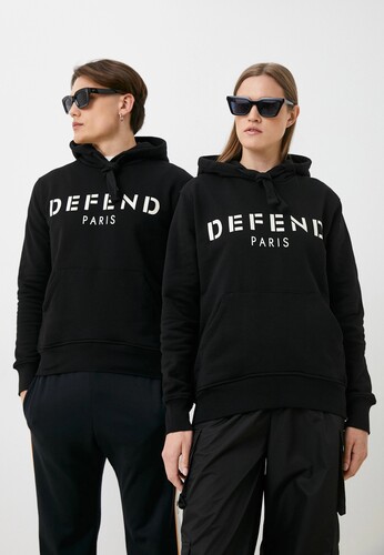 Худи DEFEND Classic Def Black фото 6