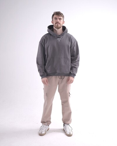 Худи ISSUE Friendly Hood Gray Серый фото 7