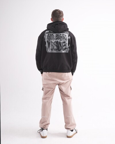 Худи ISSUE Rolldown Hoodie Black Черный фото 8