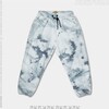 Брюки трикотажные КУЛЬТУРА oversize  Basic женские Tie Dye Серый фото