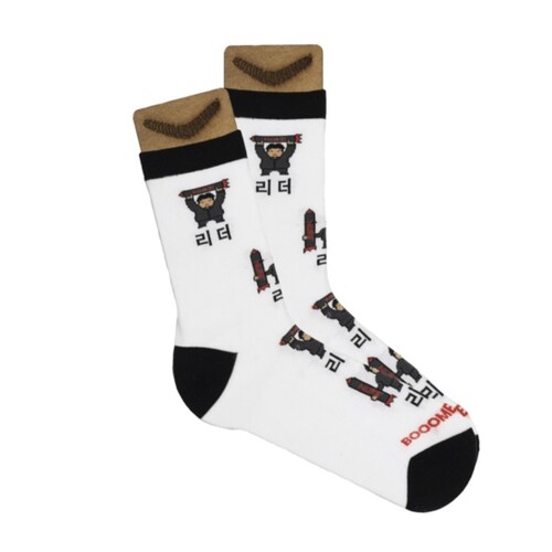 Носки BOOOMERANGS Диктатор G176 Белый фото 2