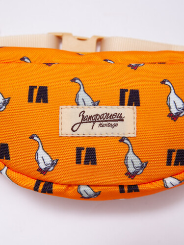 Сумка ЗАПОРОЖЕЦ Gusi Small Waist Bag ZIP Orange фото 15