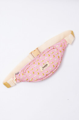 Сумка ЗАПОРОЖЕЦ Mishki Small Waist Bag ZIP Pink фото