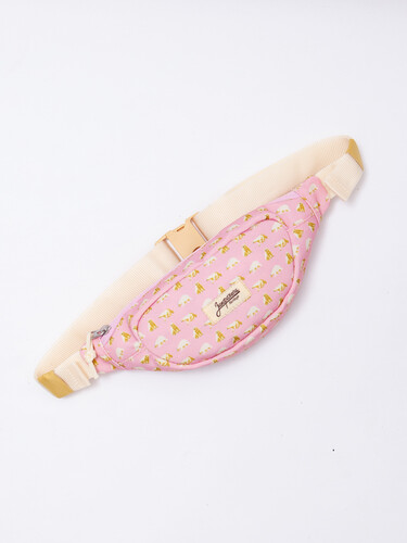 Сумка ЗАПОРОЖЕЦ Mishki Small Waist Bag ZIP Pink фото 10