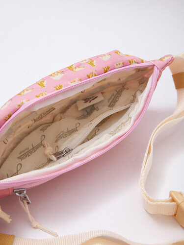 Сумка ЗАПОРОЖЕЦ Mishki Small Waist Bag ZIP Pink фото 14