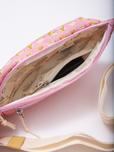 Сумка ЗАПОРОЖЕЦ Mishki Small Waist Bag ZIP Pink фото 15