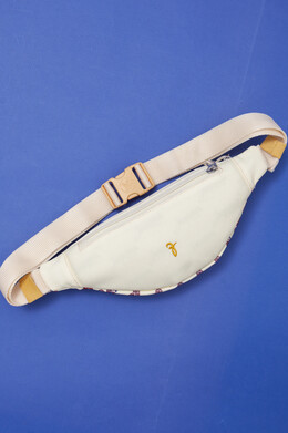 Сумка ЗАПОРОЖЕЦ Moto Small Waist Bag ZIP Off White фото 2