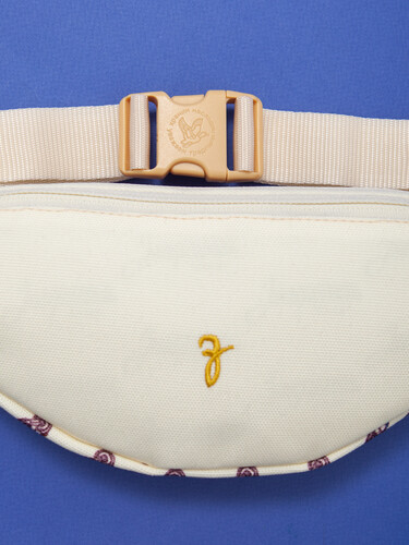 Сумка ЗАПОРОЖЕЦ Moto Small Waist Bag ZIP Off White фото 16