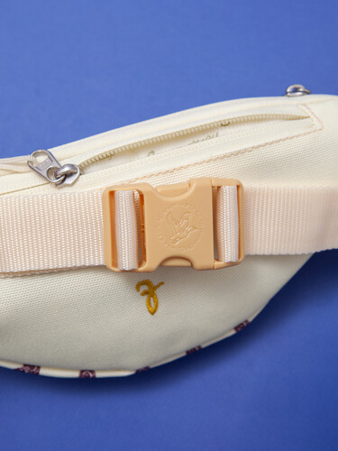 Сумка ЗАПОРОЖЕЦ Moto Small Waist Bag ZIP Off White фото 17