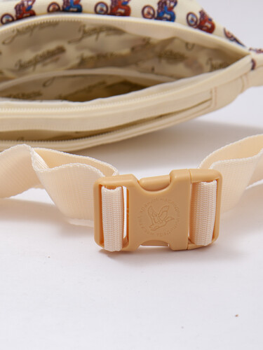 Сумка ЗАПОРОЖЕЦ Moto Small Waist Bag ZIP Off White фото 20