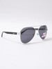 Очки TRUESPIN Aviator Plank Silver/Black фото