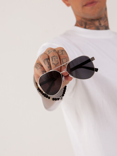 Очки TRUESPIN Aviator Plank Silver/Black фото 21