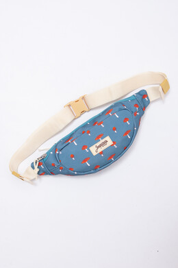 Сумка ЗАПОРОЖЕЦ Muhomori Small Waist Bag ZIP Light Blue фото