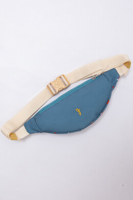 Сумка ЗАПОРОЖЕЦ Muhomori Small Waist Bag ZIP Light Blue фото 2