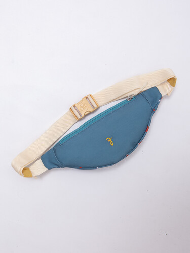 Сумка ЗАПОРОЖЕЦ Muhomori Small Waist Bag ZIP Light Blue фото 14