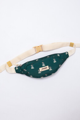 Сумка ЗАПОРОЖЕЦ Oi! Gribochki Small Waist Bag ZIP Dark Green фото