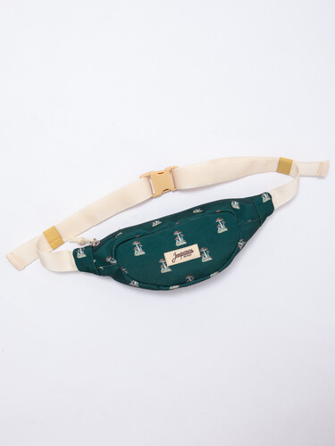 Сумка ЗАПОРОЖЕЦ Oi! Gribochki Small Waist Bag ZIP Dark Green фото 13