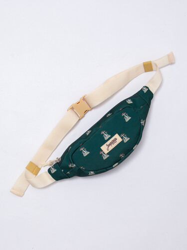 Сумка ЗАПОРОЖЕЦ Oi! Gribochki Small Waist Bag ZIP Dark Green фото 15