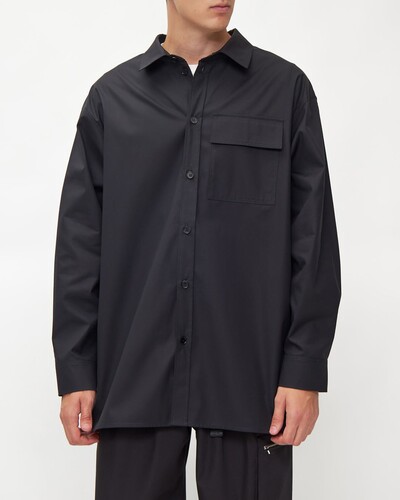 Рубашка POTTED SUPPLY co. ISH01 onesize black Black фото 6