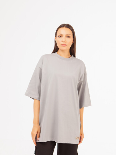 Футболка ЗАПОРОЖЕЦ Avto Loose Fit Grey фото 6