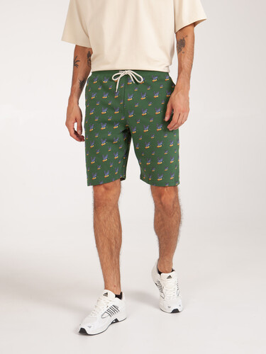 Шорты ЗАПОРОЖЕЦ Ditch Сlassic Ping-Pong Shorts Green фото 8