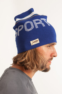 Шапка ЗАПОРОЖЕЦ Petushok Sport Retro Blue фото 2