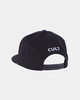 Бейсболка CULT Name 6 Panel вышивка (прямой козырек) CULT156/2 Черный/Черный фото 2