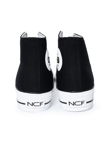 Полуботинки кроссовые NCF BQ03 BQ03CN-BLK Black/White фото 12