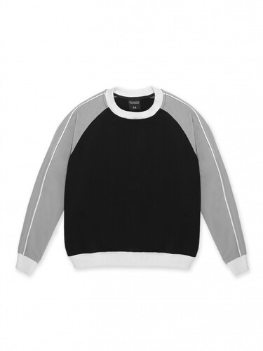 Толстовка NICENONICE Reglan Однотонная Черный фото 4