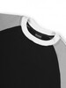 Толстовка NICENONICE Reglan Однотонная Черный фото 3
