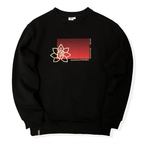 Свитшот DAMN APPAREL SS_GRC Черный фото 3