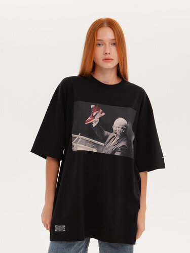 Футболка 1/6 Kuzkina Mother Jordan Tee (oversize fit) Black фото 11