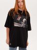 Футболка 1/6 Kuzkina Mother Jordan Tee (oversize fit) Black фото 4