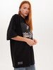 Футболка 1/6 Kuzkina Mother Jordan Tee (oversize fit) Black фото 6