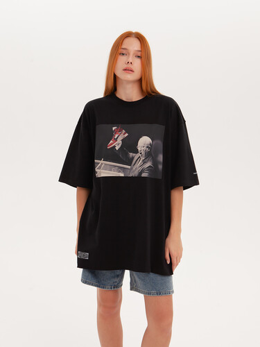 Футболка 1/6 Kuzkina Mother Jordan Tee (oversize fit) Black фото 17